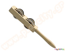 Μουσικό ξύλινο σφυράκι τετραπλό  Μουσικά Σέϊκερ - Δοχεία Ήχων - Σφυράκια