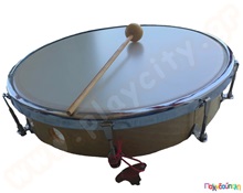 Ταμπούρλο 25 εκ. με μπακέτα  Ταμπουρίνα - Ντέφια - Πιατίνια