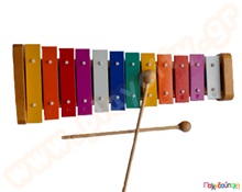 Μεταλλόφωνο 12 τόνων  Μεταλλόφωνα - Ξυλόφωνα