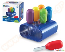 Εκπαιδευτικό Παιχνίδι STEM Μεγάλα σταγονόμετρα Σετ 6 τεμαχίων με βάση  Ρομποτική - Προγραμματισμός STEM