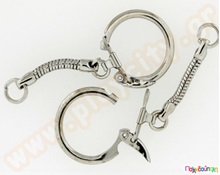 Κρικάκια για μπρελόκ 20 τμχ.  Διάφορα Διακοσμητικά Υλικά