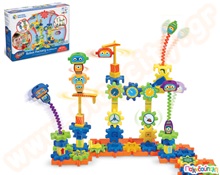 Εκπαιδευτικό Παιχνίδι STEM Gears! Gears! Gears! Εργοστάσιο Ρομπότ με γρανάζια Σετ 80 τεμαχίων Robot Factory  Παιχνίδια Κατασκευών - Μαστορέματα