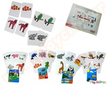 Ζώα και περιβάλλον τους ECO 24 τεμάχια  Εκπαιδευτικά Παιχνίδια Γνώσεων