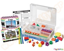 Εκπαιδευτικό παιχνίδι STEM Σετ κατασκευών με γεωμετρικά σχήματα  Πλαστικά Παιχνίδια Κατασκευών - Οικοδομικό Υλικό