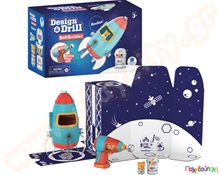 Εκπαιδευτικό παιχνίδι STEM Design and Drill Πύραυλος Bolt Buddies Rocket  Παιχνίδια Κατασκευών - Μαστορέματα