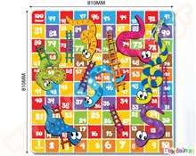 Αφρώδη επιδαπέδιο Φιδάκι και σκάλες 16 τεμάχια  Επιδαπέδια Παιχνίδια