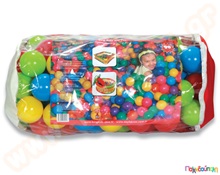 Μπαλάκια παιχνιδιού Φ6,5 εκ. σετ 100 τμχ.  Πισίνες για μπάλες