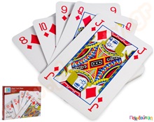 Γιγάντια τράπουλα - Giant Card Game  Εκπαιδευτικά Παιχνίδια Λογικής