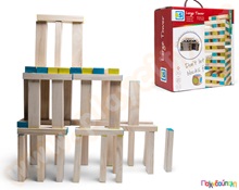 Γιγάντιος πύργος κατασκευών - ισορροπίας - Jenga Giant Tower  Επιδαπέδια Παιχνίδια