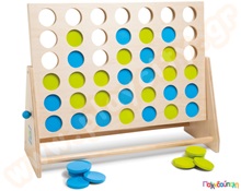 Γιγάντιο σκορ 4 ξύλινο στη σειρά - Score 4  Επιδαπέδια Παιχνίδια