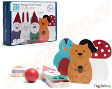 Μπόουλινγκ - Bowling Φίλοι του δάσους  Ομαδικά Παιχνίδια