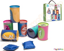 Παιχνίδι Ρίψης Στόχου - Τενεκεδάκια ζωάκια  Ομαδικά Παιχνίδια