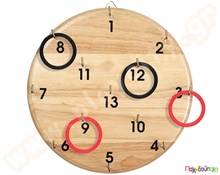 Στόχος λούνα παρκ με κρίκους  Ομαδικά Παιχνίδια