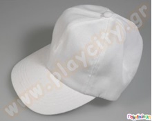 Διακόσμησε λευκό παιδικό καπέλο  Κατασκευές Χειροτεχνίας