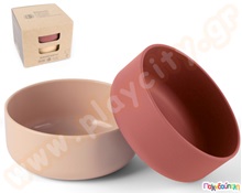 Σετ μπωλ φαγητού για βρέφη BIO 2 τεμαχίων  Παιδικά Κουζινικά