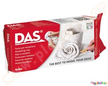 Πηλός λευκός DAS 1000 γρ.  Πηλός Χειροτεχνίας