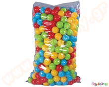 Μπαλάκια πισίνας Φ7 εκ. σετ 500 τεμάχια σε σάκο  Πισίνες για μπάλες