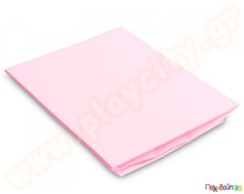 Σεντόνι βαμβακερό ροζ ράντσου  Προίκα Μωρού-Βρεφικά Είδη