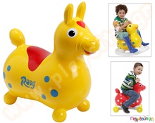 Rody Το φουσκωτό αλογάκι κίτρινο  Φουσκωτά Ζωάκια - ΧοπΧοπ