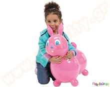 Raffy το Φουσκωτό Kουνελάκι ροζ  Φουσκωτά Ζωάκια - ΧοπΧοπ