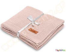 Κουβέρτα παιδική ροζ 80x100 εκ.  Προίκα Μωρού-Βρεφικά Είδη