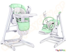 Καρεκλάκι φαγητού - ρελάξ μέντα 2 σε 1  Βρεφικά Καρεκλάκια Φαγητού