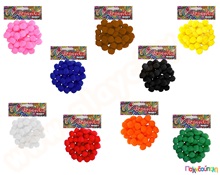 Pom-poms σε 9 χρώματα 25 χιλ. 50 τμχ.  Διακοσμητικά Pom Poms