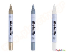 Μαρκαδόρος ανεξίτηλος χοντρός  Αναλώσιμα