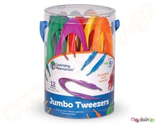 Λαβίδες λεπτής κινητικότητας γίγας Σετ 12 τεμάχια  Εκπαιδευτικά Παιχνίδια Συντονισμού