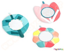 Σετ βρεφικοί καθρέφτες 3τμχ λουλούδια  Βρεφικά Παιχνίδια