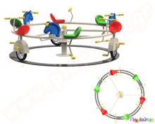 Μύλος με ποδήλατα αλογάκια  Τραμπάλες - Ελατήρια