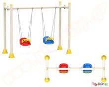 Κούνια διπλή  Επαγγελματικές Κούνιες - Αμμοδόχοι