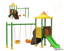 Κέντρο παιδικής χαράς Κάμπια  Μεταλλικά Κέντρα Παιδικής Χαράς