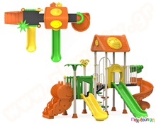 Κέντρο παιδικής χαράς Ζωάκια  Μεταλλικά Κέντρα Παιδικής Χαράς