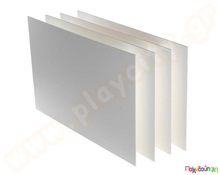 Μακετόχαρτο 50x70 εκ. πάχους 5 χιλ.  Μακετόχαρτα