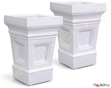 Γλάστρα λευκή Step2  Εξοπλισμός Κήπου