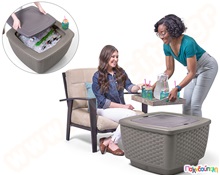 Τραπεζάκι με χώρο αποθήκευσης - Παγοθήκη Step2  Εξοπλισμός Κήπου