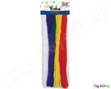 Σύρμα πίπας χρωματιστό 50 τμχ. 30 εκ. και διάμετρο 6 χιλ.  Διακοσμητικό Σύρμα Πίπας