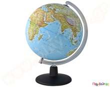 Υδρόγειος σφαίρα γεωφυσική όψη διαμέτρου 30 cm  Υδρόγειες Σφαίρες - Χάρτες