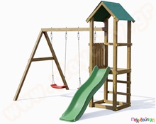 Ξύλινο σύστημα Lucas  Συστήματα Παιδικής Χαράς