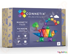 Μαγνητικά τουβλάκια κατασκευών Connetix Rainbow Mini Pack Σετ 24 τεμάχια  Μαγνητικά Παιχνίδια Κατασκευών