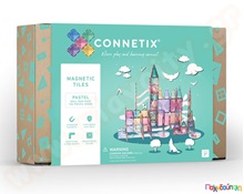 Μαγνητικά τουβλάκια κατασκευών Connetix Pastel Ball Run Σετ 106 τεμάχια  Μαγνητικά Παιχνίδια Κατασκευών