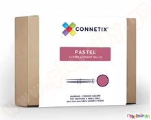 Μαγνητικά τουβλάκια κατασκευών Ξύλινες Μπάλες Παστέλ 16 τεμάχια  Μαγνητικά Παιχνίδια Κατασκευών