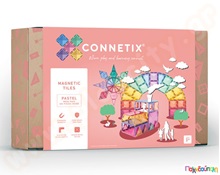 Μαγνητικά τουβλάκια κατασκευών Connetix Pastel Mega Pack Σετ 202 τεμάχια  Μαγνητικά Παιχνίδια Κατασκευών