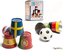 Παιχνίδι στόχου με τενεκεδάκια ποδοσφαίρου - Soccer Tins  Ομαδικά Παιχνίδια