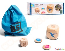 Παιχνίδι κινήσεων με ζάρια - Birds in Action Wood  Ομαδικά Παιχνίδια