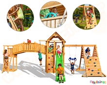 Ξύλινο Σύστημα Αναρρίχησης "Fun Gym"  Συστήματα Παιδικής Χαράς