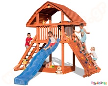 Ξύλινο γιγάντιο δεντρόσπιτο  Συστήματα Παιδικής Χαράς