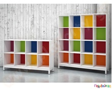 Βιβλιοθήκη Lego 160χ200 εκ.  Έπιπλα Αίθουσας Αναμονής - Γραφείου