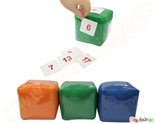 Ζάρι με Θήκες Σετ 3 τεμάχια  Μέτρηση